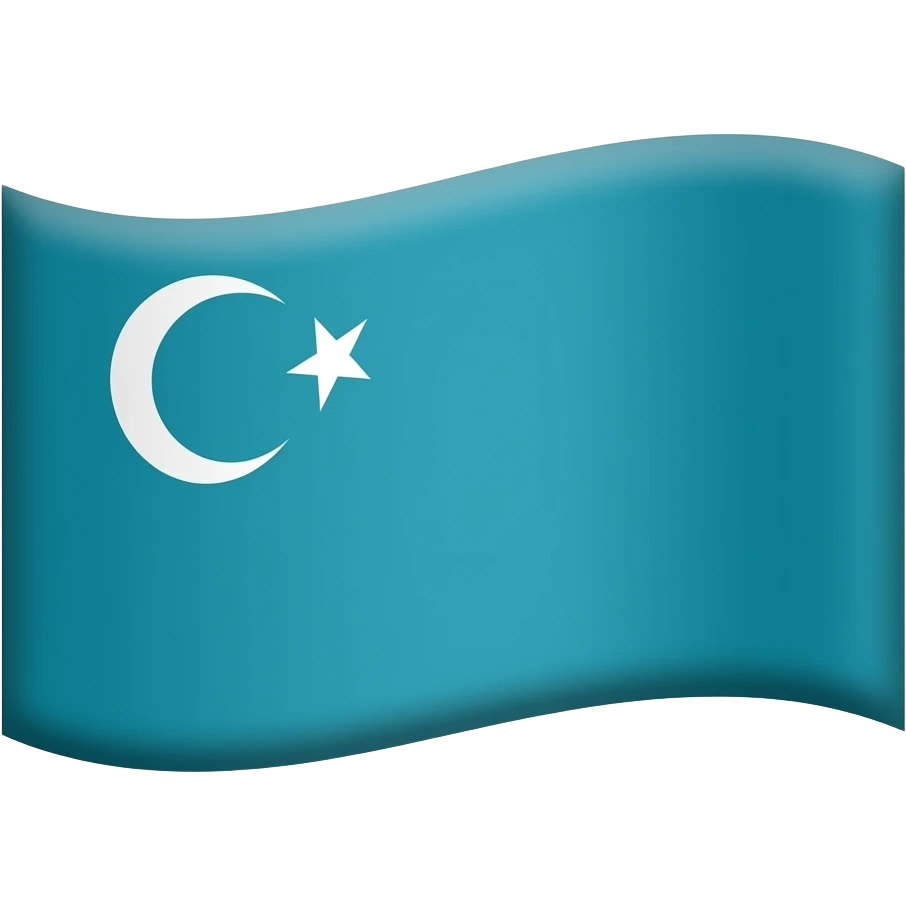 Turkestan blue flag 1999 emoji