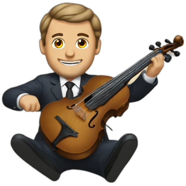 macron en string emoji