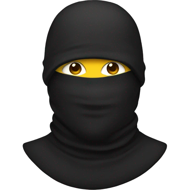 balaclava emoji