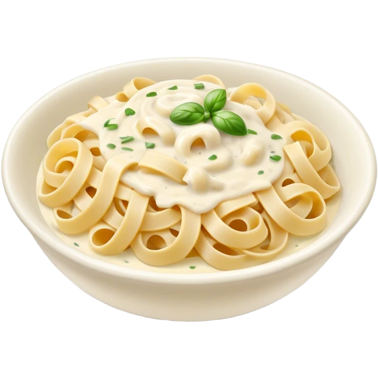 Alfredo pasta emoji