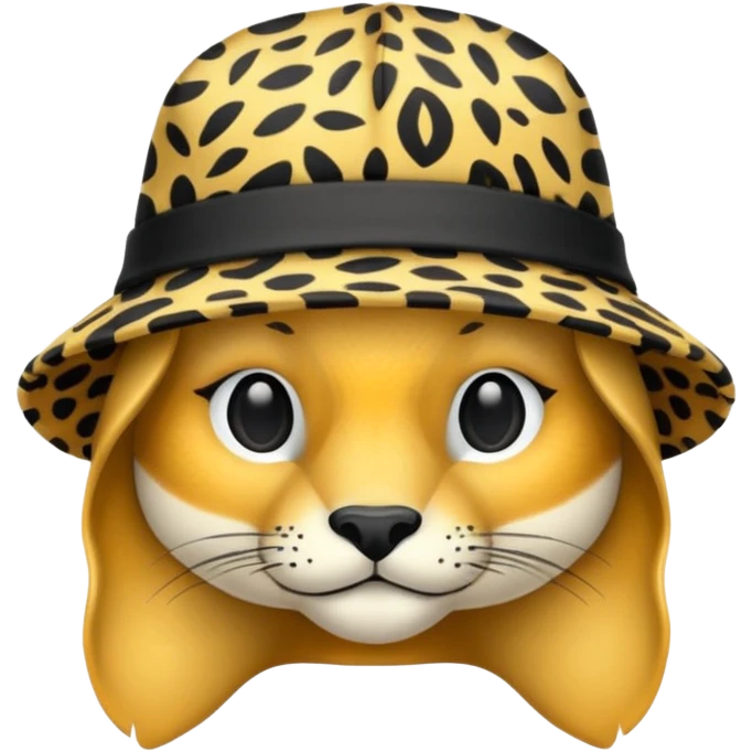 Animal print Hat emoji