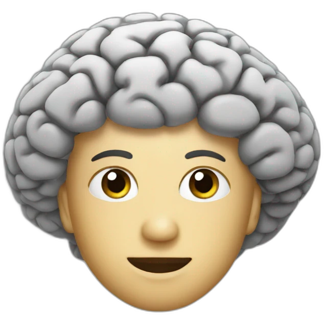 advocacy brain emoji