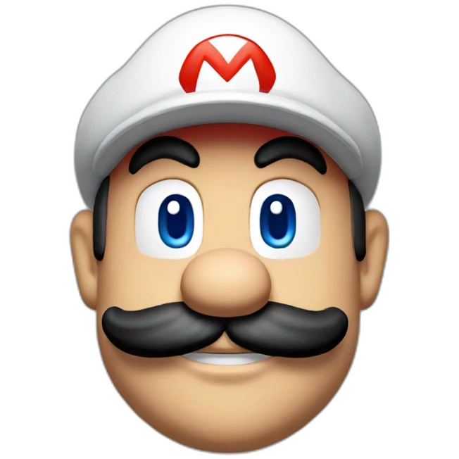 mario from super mario bros emoji