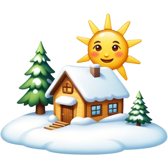 🌨️☀️ emoji