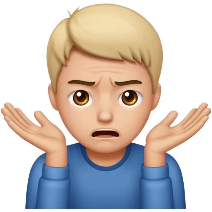 Pissed off emoji