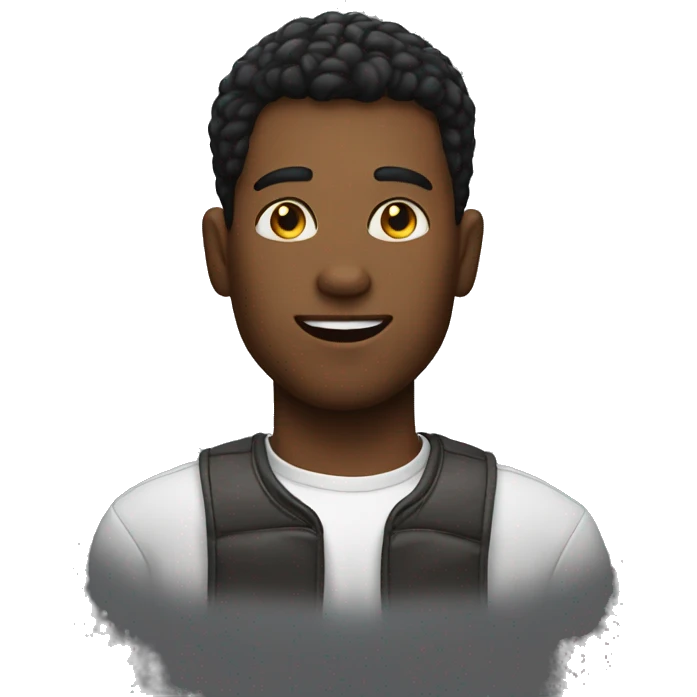 Man 21 years old,  emoji