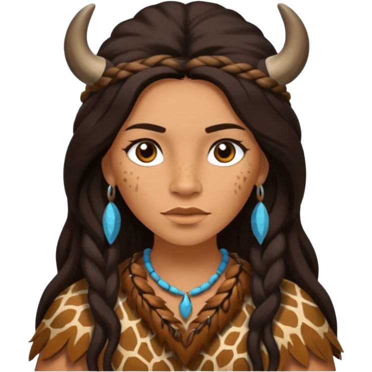 stone age woman emoji