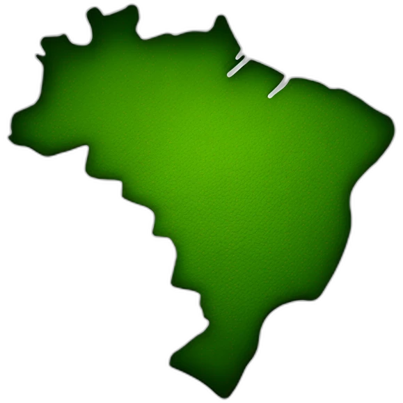 brazil-map-green emoji