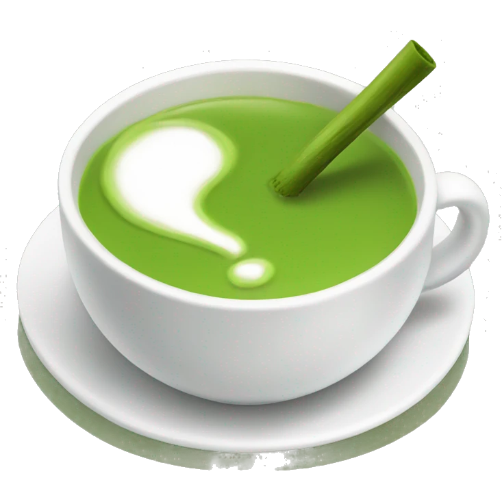 Matcha tea emoji