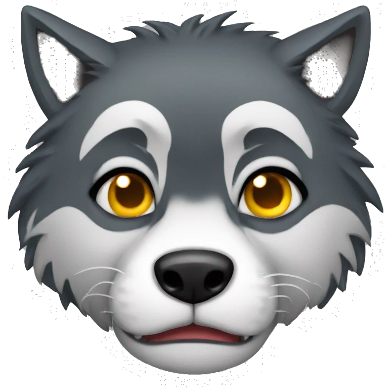 mad wolf emoji
