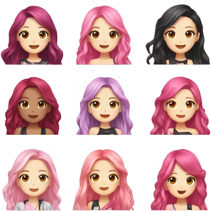 Blackpink kpop emoji