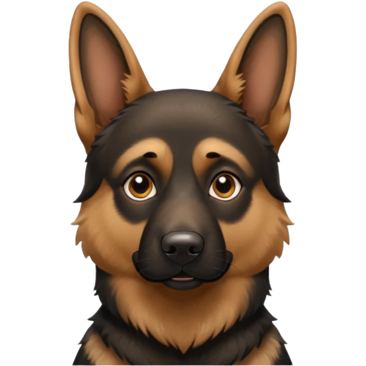 Create a German shepherd emoji emoji