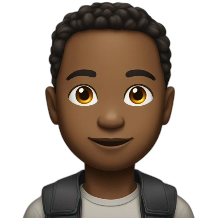 NIÑO AFRICANO CONTRA ELON MUSK emoji