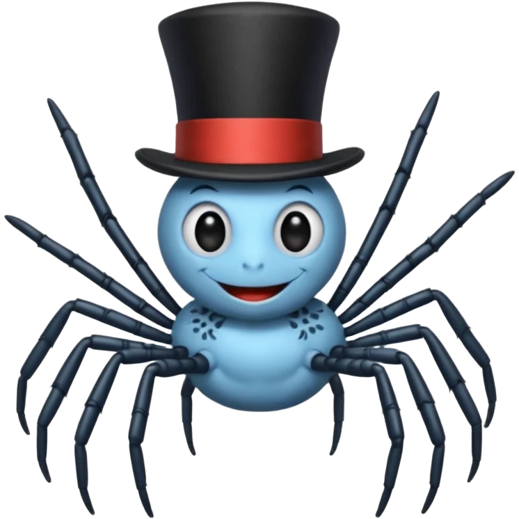 itsy bitsy spider Nursery Rhyme Character emoji