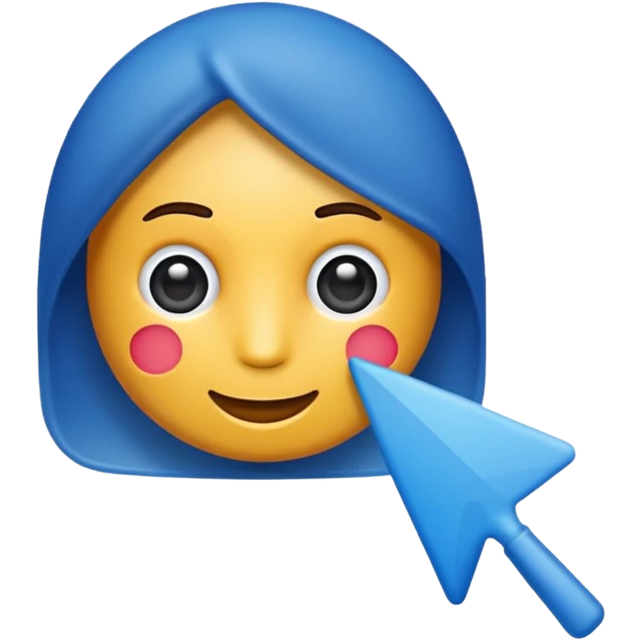 Create a emoji of realistic Instagram blue tick emoji