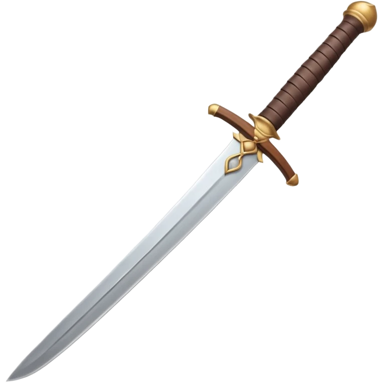 wooden sword, Gladius emoji