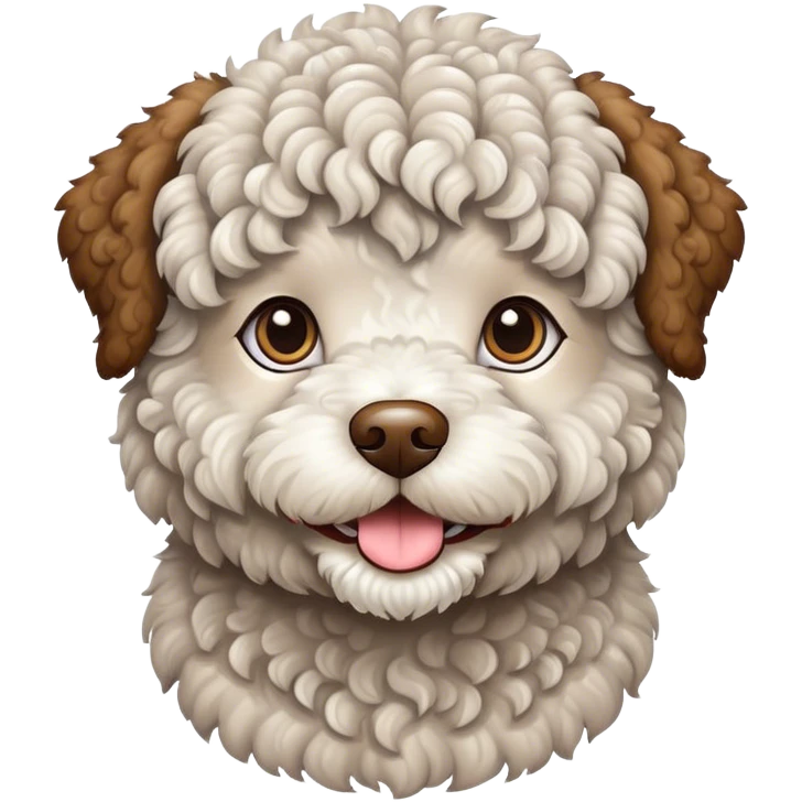 Lagotto dog emoji