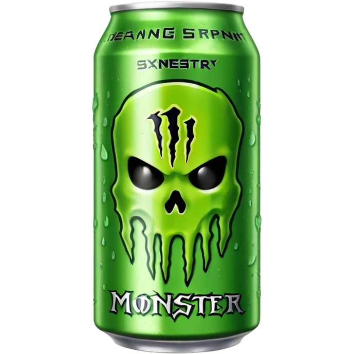 Monster energy drink emoji