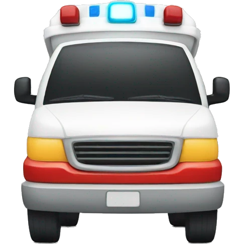 ambulance pleasure emotion emoji