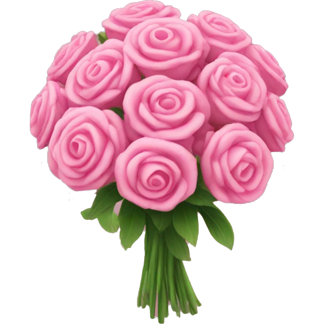 pink bouquet emoji