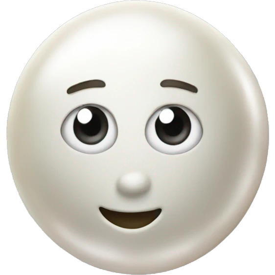 Pearl stone emoji
