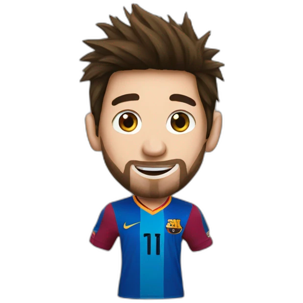 Suprise messi emoji