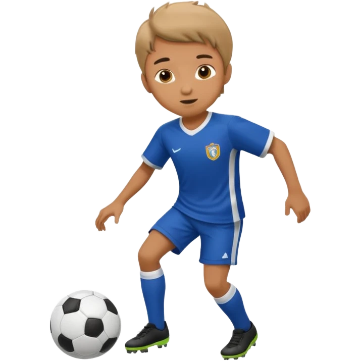 boy playing soccer  emoji