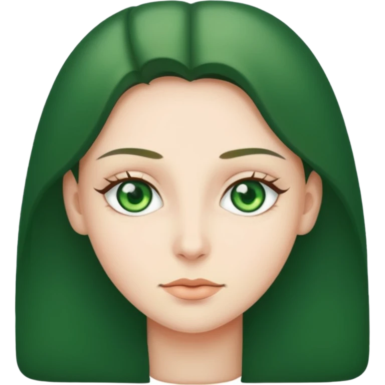 Ojos verdes emoji