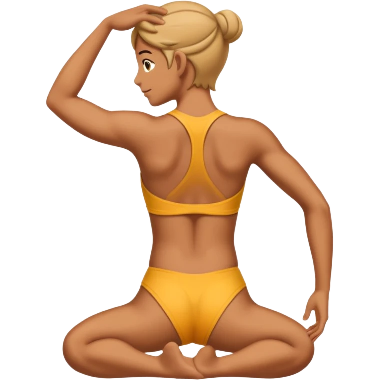 flexible back emoji