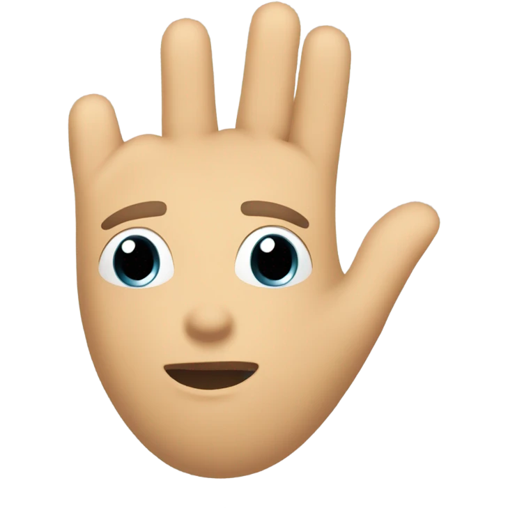 Face slap emoji