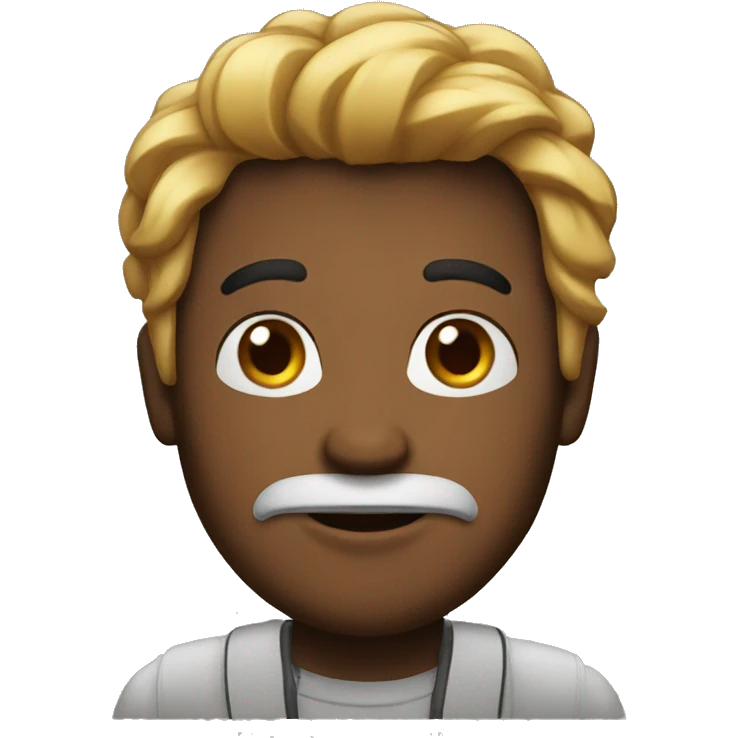 A Man hi hello  emoji