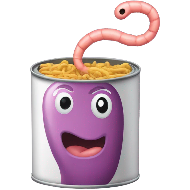 Can of worms  emoji