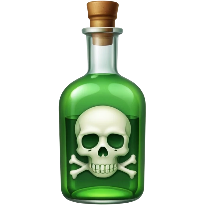bottle of poison emoji