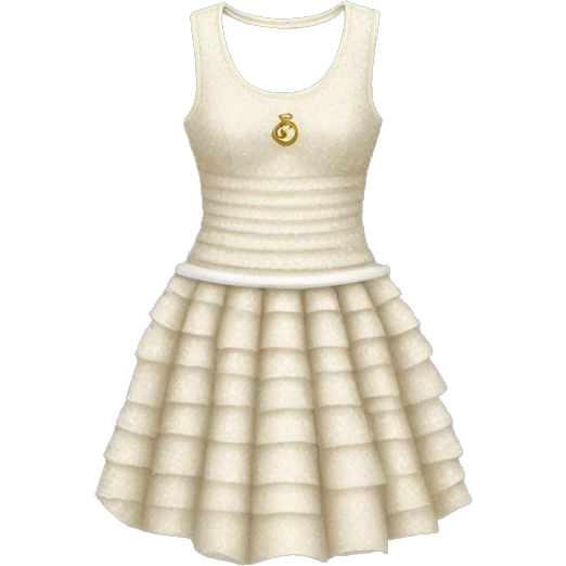 Chanel dress emoji