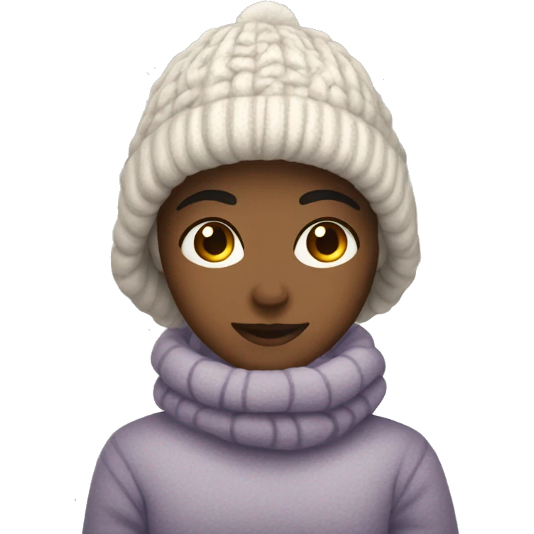 Winter cozy vibes emoji
