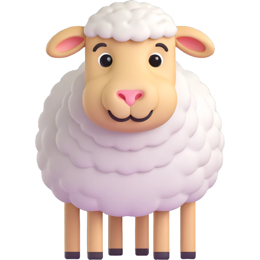 sheep emoji