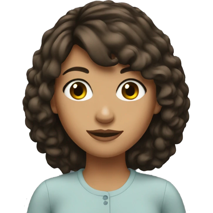 Brunette emoji