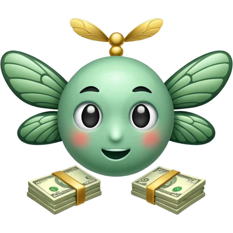money fly emoji