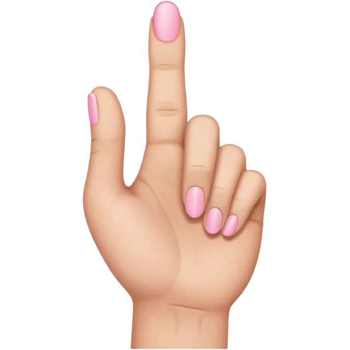 hand holding up only the pointer pinky and thumb in the rock on way emoji