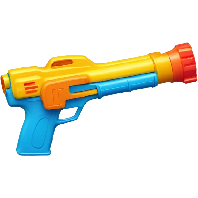 Water gun with an extended mag ￼ emoji