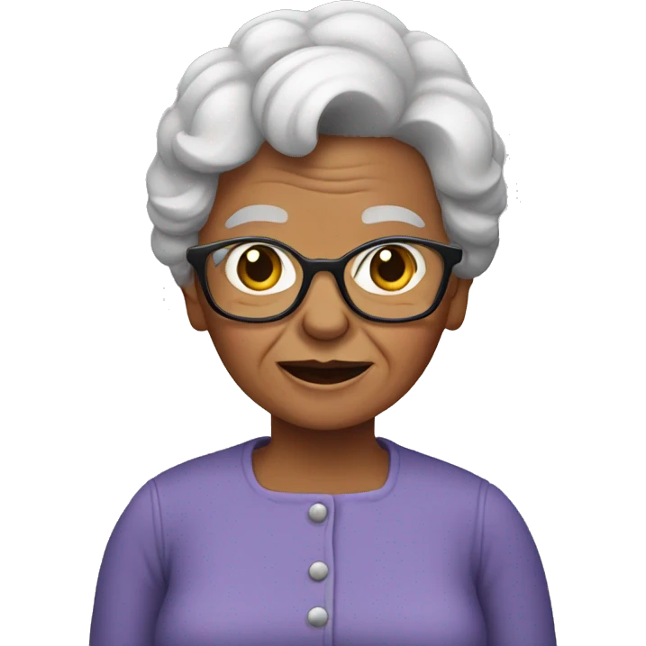 Granny emoji