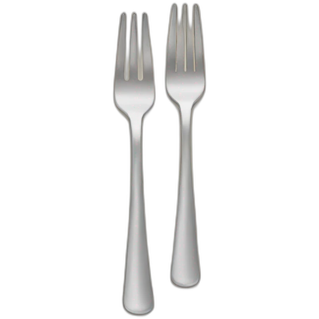 Clean fork emoji