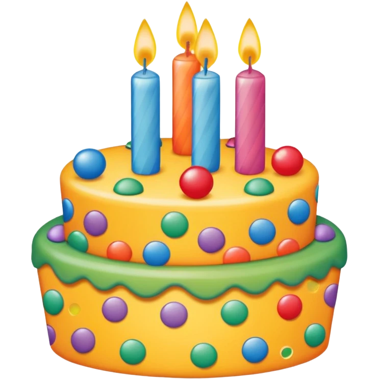 birthday sign in poke a dot emoji