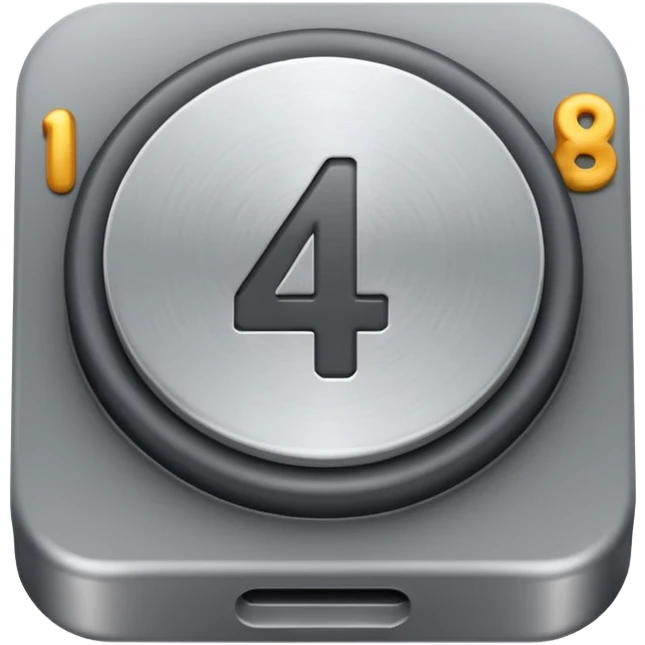 Check Mark Button replace Check Mark icon with number 165 inside the button emoji