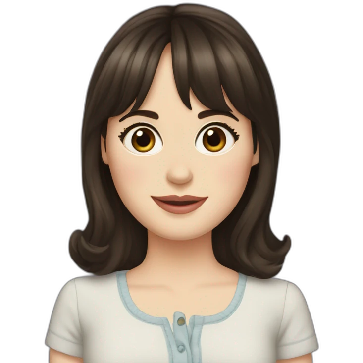 Zooey Deschanel emoji