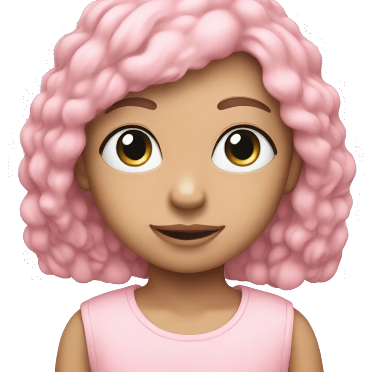 Soft pink emoji