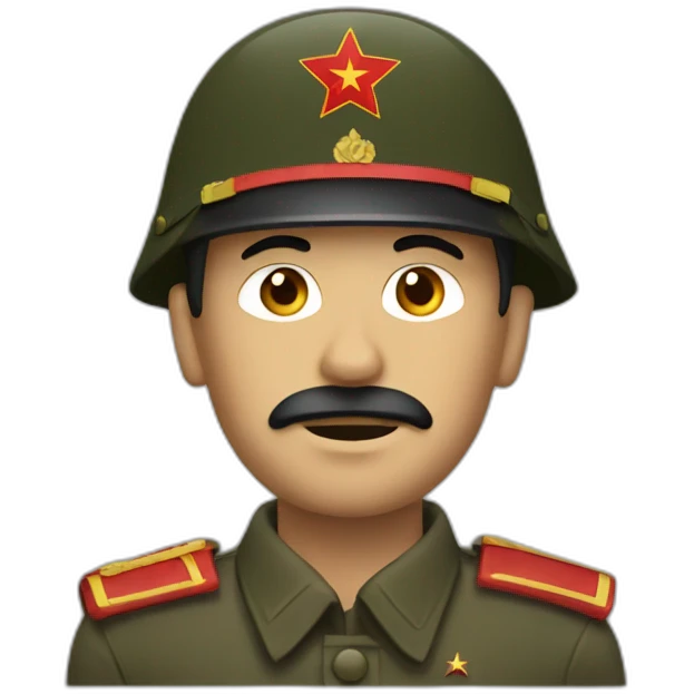 Communist soilder emoji