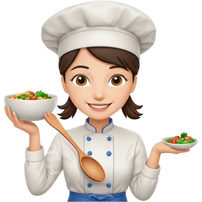   womanChef Holding Bowl emoji