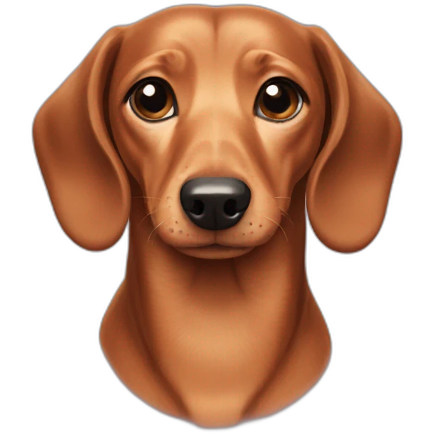 Dachshund named „Jette“ emoji