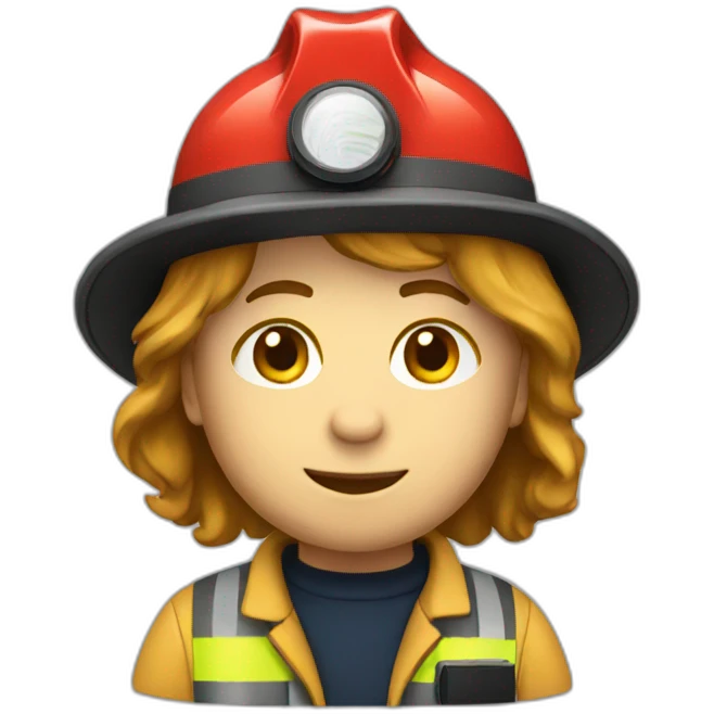 A FIRE INVESTIGATOR emoji